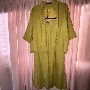 Zara Olive Green Pantsuit